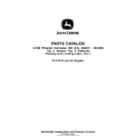 John Deere 1270E IT4 T3 6W Wheeled Harvesters (SN 002501 - 003008) Parts Catalog Manual - PC11916 - Image 1