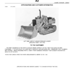 John Deere 350B Attachments (SN JD350-B CRAWLER LOADER (YR 1970-1974) Parts Catalog Manual - PC1209 - Image 1