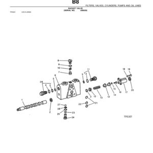 John Deere 350B Attachments (SN JD350-B CRAWLER LOADER (YR 1970-1974) Parts Catalog Manual - PC1209 - Image 3