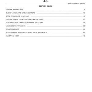 John Deere 450B Crawlers Parts Catalog Manual - PC1210 - Image 3