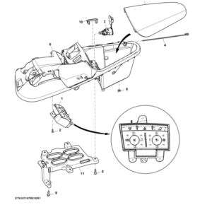 John Deere 9470R Scraper Tractors (SN 015000-) Parts Catalog Manual - PC12218 - Image 3