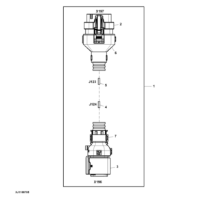 John Deere 1270E IT4 8W Wheeled Harvesters (SN 002501-003008) Parts Catalog Manual - PC12376 - Image 3