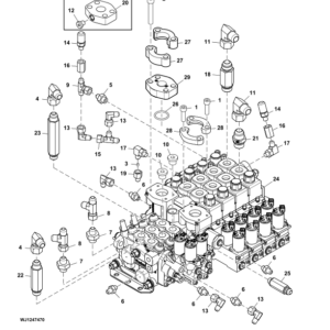 John Deere 1270E IT4 T3 8W Wheeled Harvesters (SN 002501 - 003008) Parts Catalog Manual - PC12378 - Image 4