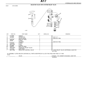 John Deere 6415, 450B Attachments (YR 1970-1973) Parts Catalog Manual - PC1237 - Image 4