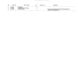 John Deere 510 Backhoes (Yr 1971-1983) Parts Catalog Manual - PC1240 - Image 3