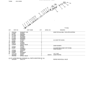 John Deere 510 Backhoes (Yr 1971-1983) Parts Catalog Manual - PC1240 - Image 2