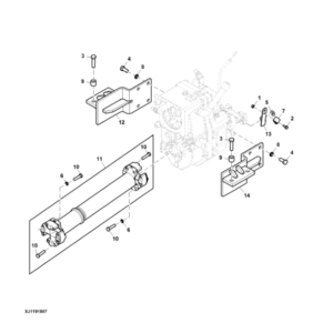 John Deere 1510E IT4 T3 FFC Forwarders (SN 003001 - 003569) Parts Catalog Manual - PC12418 - Image 4