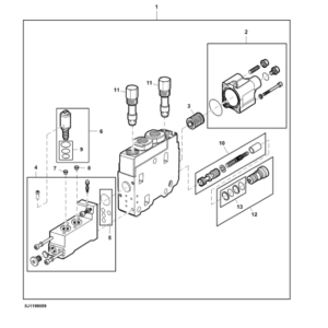 John Deere 1510E IT4 T2 FFC Forwarders (SN 003001 - 003569) Parts Catalog Manual - PC12419 - Image 4