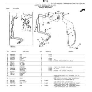 John Deere 301 Tractors Parts Catalog Manual - PC1241 - Image 4