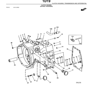 John Deere 301 Tractors Parts Catalog Manual - PC1241 - Image 3