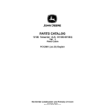 John Deere 1910E T3 FFC Forwarders (SN 001003-001883) Parts Catalog Manual - PC12501 - Image 1