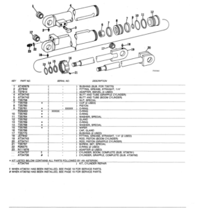 John Deere 3605 Grappler Attachments Parts Catalog Manual - PC1259 - Image 4