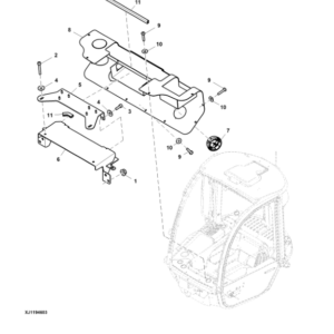 John Deere 1010E T3 Forwarders (SN 005358 - 005472) Parts Catalog Manual - PC12645 - Image 4