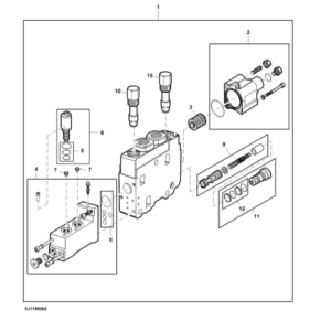 John Deere 1110E IT4 T2 Forwarders (SN 003801 - 004050) Parts Catalog Manual - PC12647 - Image 4