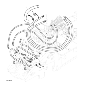 John Deere 1270E IT4 6W Wheeled Harvesters (SN 003009 - 003173) Parts Catalog Manual - PC12693 - Image 4