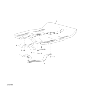 John Deere 1270E IT4 T2 6W Wheeled Harvesters (SN 003009 –003173) Parts Catalog Manual - PC12694 - Image 3