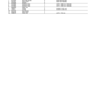 John Deere 1270E IT4 T3 6W Wheeled Harvesters (SN 003009 - 003173) Parts Catalog Manual - PC12695 - Image 3