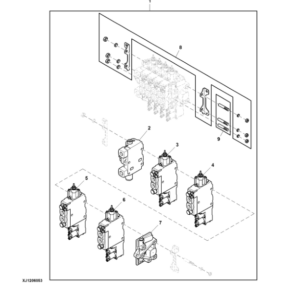 John Deere 1470E IT4 CH9 Wheeled Harvesters (SN 001916 - 001953) Parts Catalog Manual - PC12699 - Image 4