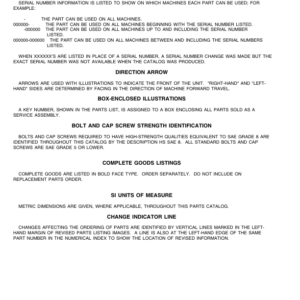 John Deere 7310 Attachments (7310 Yr 1974-1983 for 301, 401 Series Tractors) Parts Catalog Manual - PC1272 - Image 3