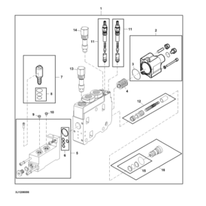 John Deere 1470G T2 Wheeled Harvesters (SN 002002 - 002291) Parts Catalog Manual - PC12886 - Image 4