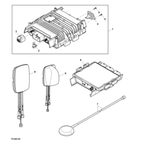 John Deere 1470G T3 Wheeled Harvesters (SN 002002 - 002291) Parts Catalog Manual - PC12887 - Image 3