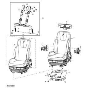 John Deere 1510G FT4 FFC Forwarders (SN F003601-004010) Parts Catalog Manual - PC13199 - Image 4