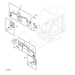 John Deere 1270G FT4 8W Wheeled Harvesters (SN F003885-004468) Parts Catalog Manual - PC13303 - Image 4