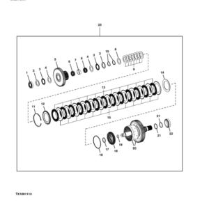 John Deere 210L EP Tractor Loader (SN G895001-) Parts Catalog Manual - PC13372 - Image 4