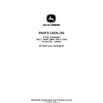 John Deere 1110E IT4 T2 FFC Forwarders (SN C004459-) Parts Catalog Manual - PC13524 - Image 1