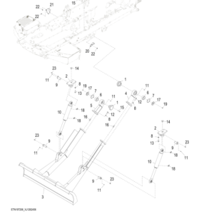 John Deere 1510G T2 FFC Forwarders (SN C004181-) Parts Catalog Manual - PC13533 - Image 3