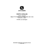 John Deere 1010G Forwarders (SN 1WJ1010G_ _L006004-) Parts Catalog Manual - PC13691 - Image 1