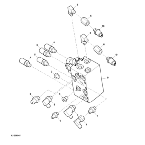 John Deere 1270G 6W Wheeled Harvesters (SN 1WJ1270G_ _L004999-) Parts Catalog Manual - PC13919 - Image 4