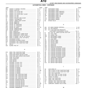 John Deere 4219DF Engines Parts Catalog Manual - PC1417 - Image 4