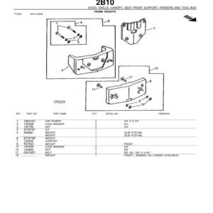 John Deere 301A Tractors Parts Catalog Manual - PC1429 - Image 3