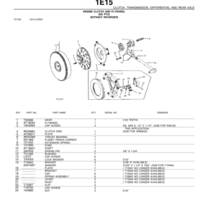 John Deere 401B Tractors Parts Catalog Manual - PC1430 - Image 4