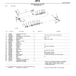 John Deere 302A Loaders Parts Catalog Manual - PC1433 - Image 4