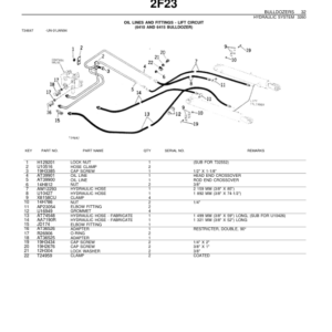 John Deere 550 Crawlers Parts Catalog Manual - PC1437 - Image 4