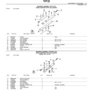 John Deere 350C Crawlers Parts Catalog Manual - PC1480 - Image 3