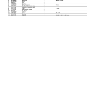 John Deere 316GR Skid Steers (SN 1T0316G _  J288093-) Parts Catalog Manual - PC15008 - Image 3