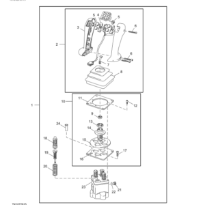 John Deere 437E Knuckleboom Loader (SN 1T0437E_F291461-) Parts Catalog Manual - PC15011 - Image 3