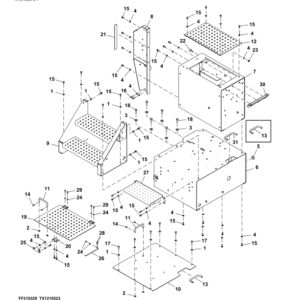 John Deere 3756G, 3756GLC Log Loaders (SN 1FF3756G_ _D376001-) Parts Catalog Manual - PC15037 - Image 4