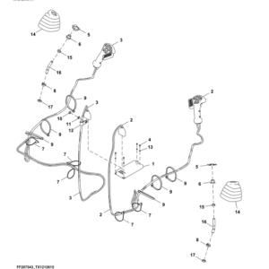 John Deere 3756G, 3756GLC Log Loaders (SN 1FF3756G_ _D376001-) Parts Catalog Manual - PC15037 - Image 3