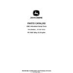 John Deere 260E Articulated Dump Trucks (SN F677827-708124) Parts Catalog Manual - PC15087 - Image 1