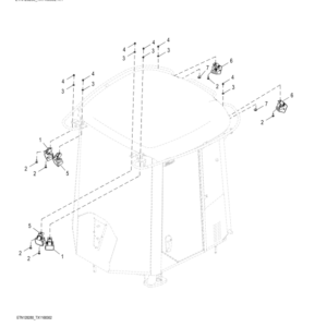 John Deere 524K Series II Loaders (SN 1DW524KX_ _D677549-) Parts Catalog Manual - PC15090 - Image 4