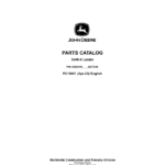 John Deere 544K Loaders (SN 1DW544KX_ _D677549-) Parts Catalog Manual - PC15091 - Image 1