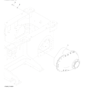 John Deere 650K Crawler Dozers (SN 1T0650KK_ _F305399-) Parts Catalog Manual - PC15107 - Image 3