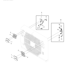 John Deere 672G, 672GP Motor Graders (SN 1DW672GX_ _F678818-) Parts Catalog Manual - PC15124 - Image 3