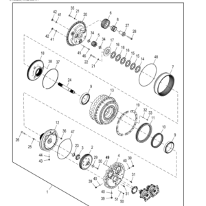 John Deere 950K Crawler Dozers (SN 1T0950K_ F310401-) Parts Catalog Manual - PC15129 - Image 3