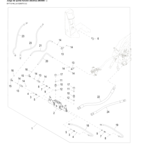 John Deere 524K Series II Loaders (SN 1BZ524KA_ _D001001-) Parts Catalog Manual - PC15135 - Image 4