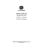 John Deere 332G Skid Steers (SN 1T0332G_ E314413-387237) Parts Catalog Manual - PC15146 - Image 1